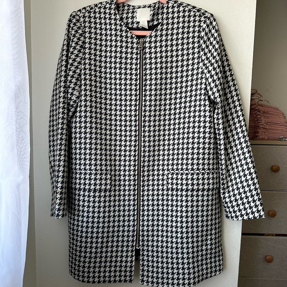 H&M coat with print